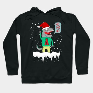 Christmas Dinosaur Ho Ho Ho Hoodie